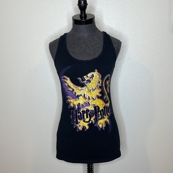 Harry Potter Gryffindor Lion Cotton Tank Size Small - Picture 1 of 4